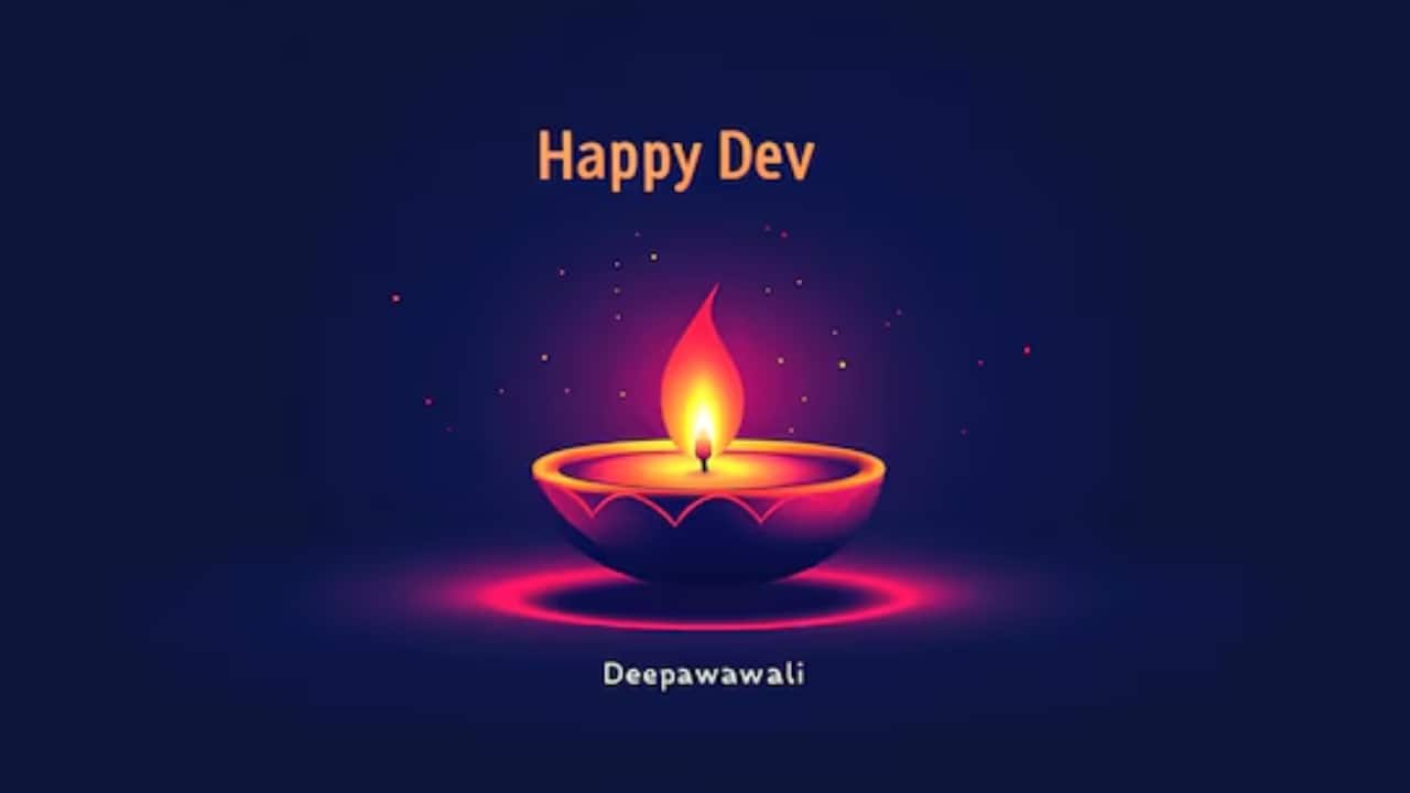 Happy Dev Deepawali | Image Credits: Canva