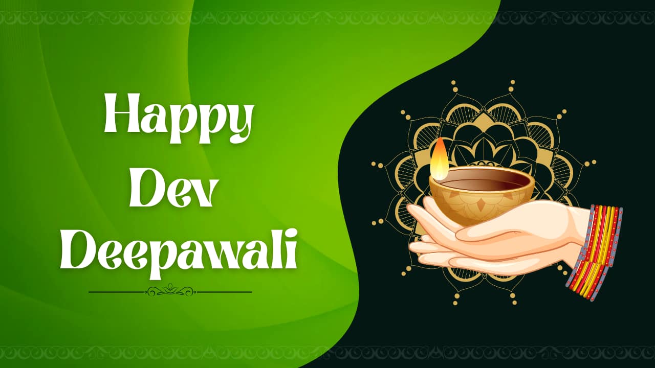 Happy Dev Deepawali | Image Credits: Canva