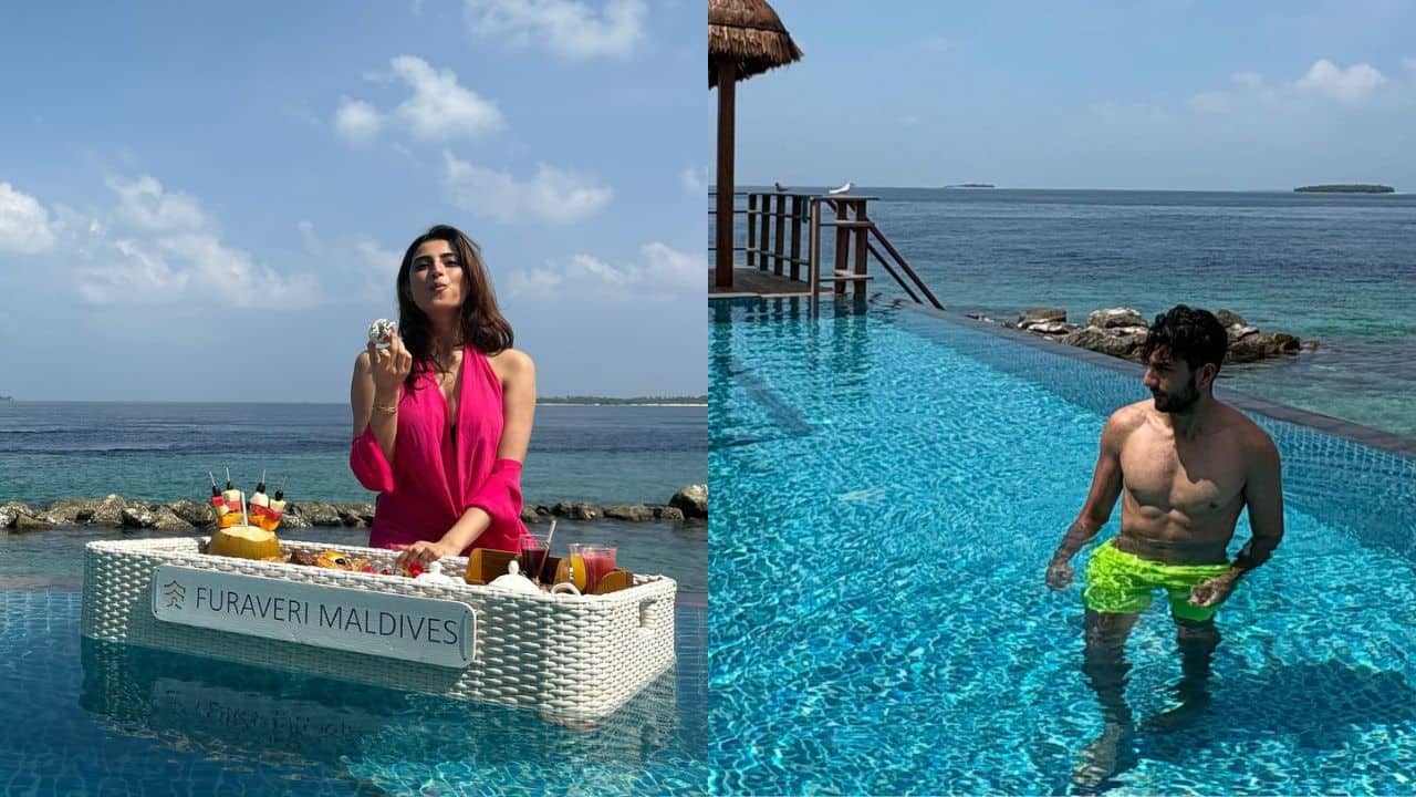 Palak Tiwari and rumoured boyfriend Ibrahim Ali Khan spark dating speculations with Maldives vacation pics