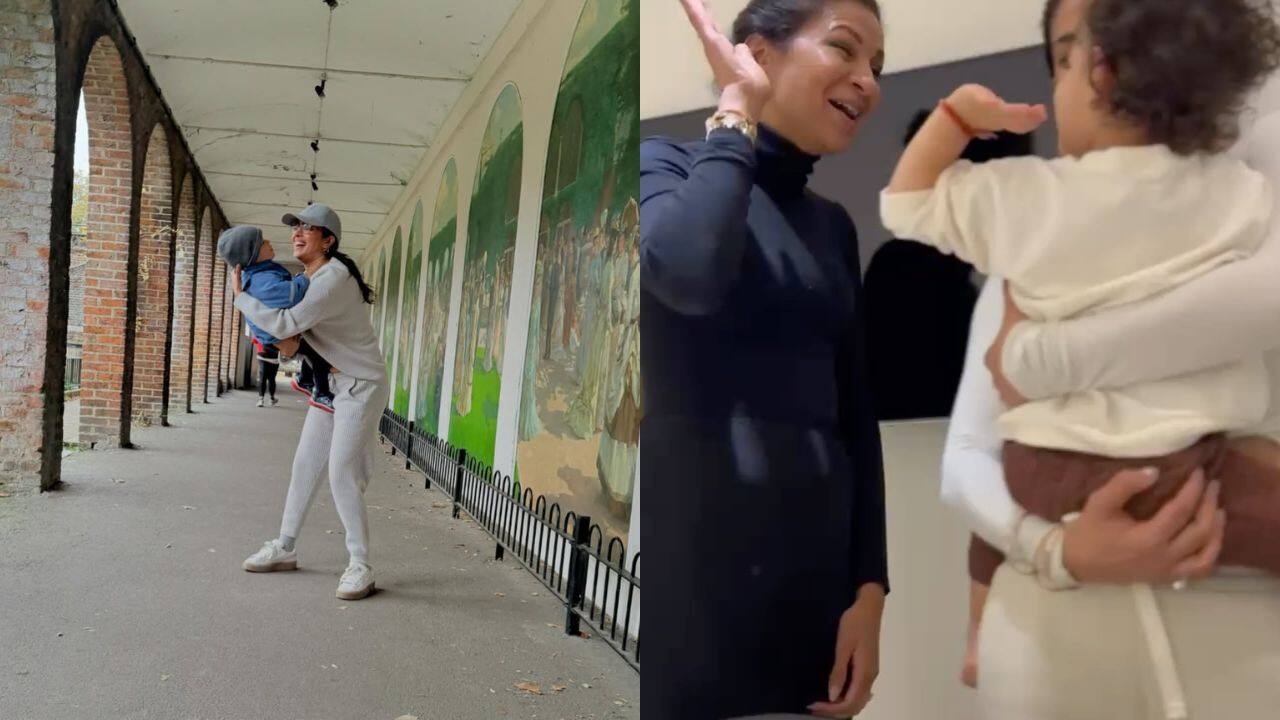 Priyanka Chopra's daughter Malti Marie says "Maasi" in adorable video, gives high-five: Watch