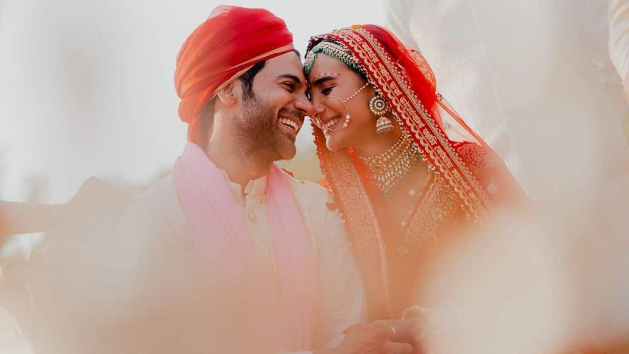 Rajkummar Rao celebrates three years of marital bliss with Patralekha with an adorable throwback from their wedding - view pic