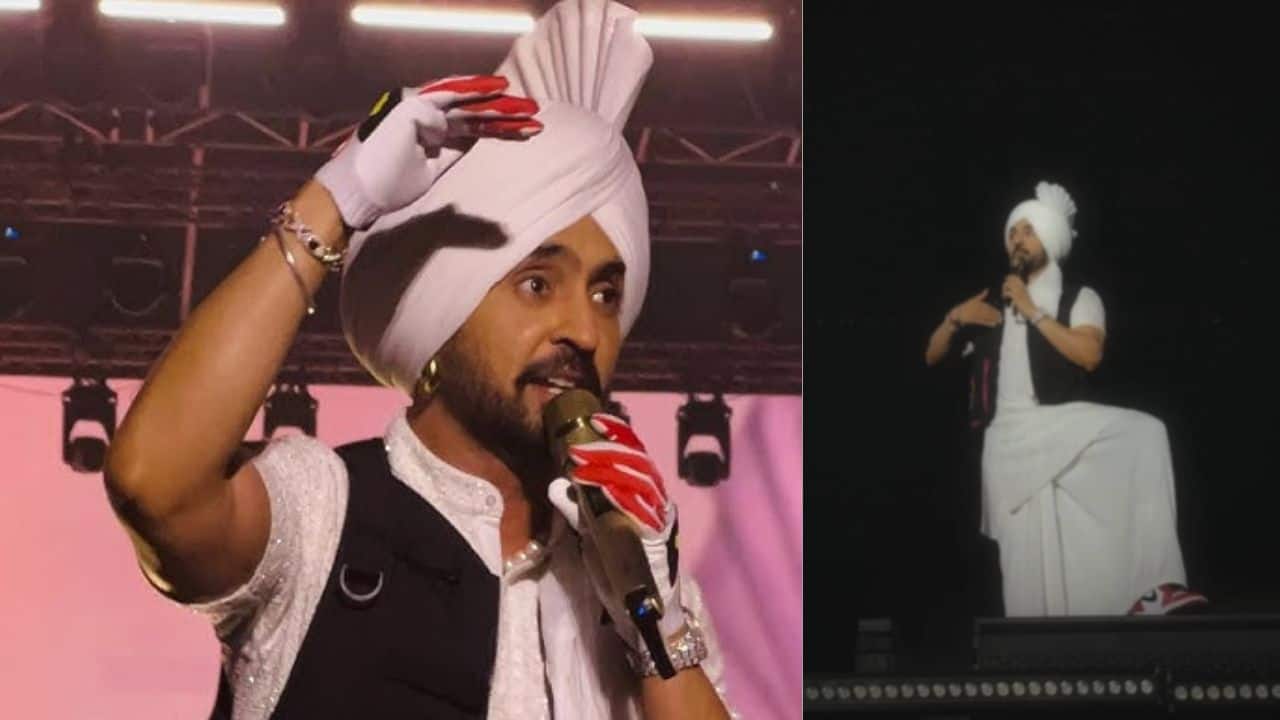 Diljit Dosanjh's witty response to Telangana's ban on songs with alcohol, drugs in concert: changes lyrics from "daaru" to "coke", watch 