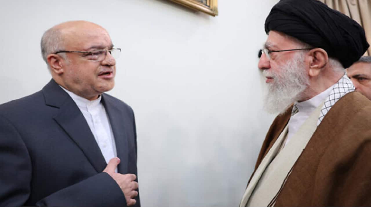 Iran's Khamenei seen meeting envoy amid reports of illness, coma Iran's Khamenei seen meeting envoy amid reports of illness, coma
