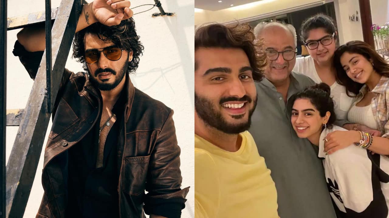 Arjun Kapoor reveals he doesn't discuss cinema at dinner table with his family, says, "we talk about mutton kaunsa bana hai, daal kaunsi bani hai"