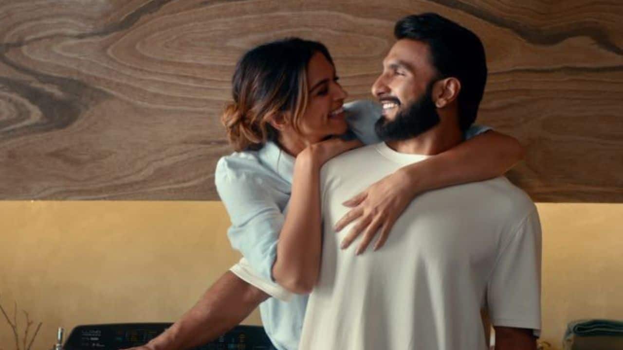 Deepika Padukone gives a shout-out to Ranveer Singh’s “brilliant” announcement video, watch video