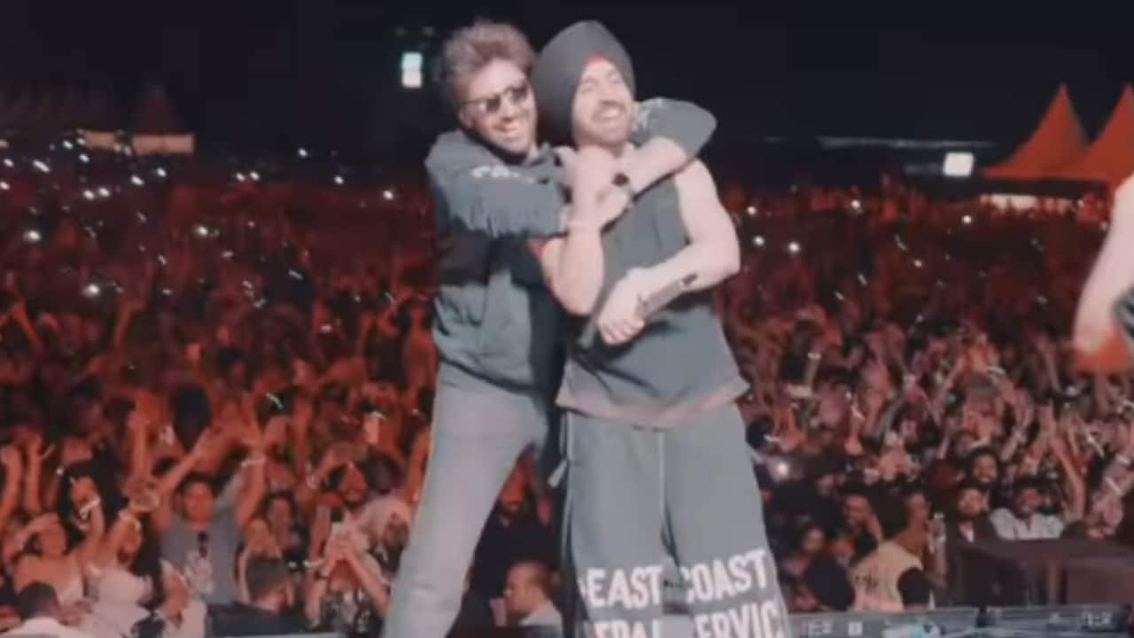 Kartik Aaryan thanks Diljit Dosanjh for inviting him in Dil-Luminati Ahmedabad concert, calls it "biggest Indian concert ever"