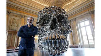 Artist Subodh Gupta's works have been shown in exhibitions and art biennales around the world. (Image via X)