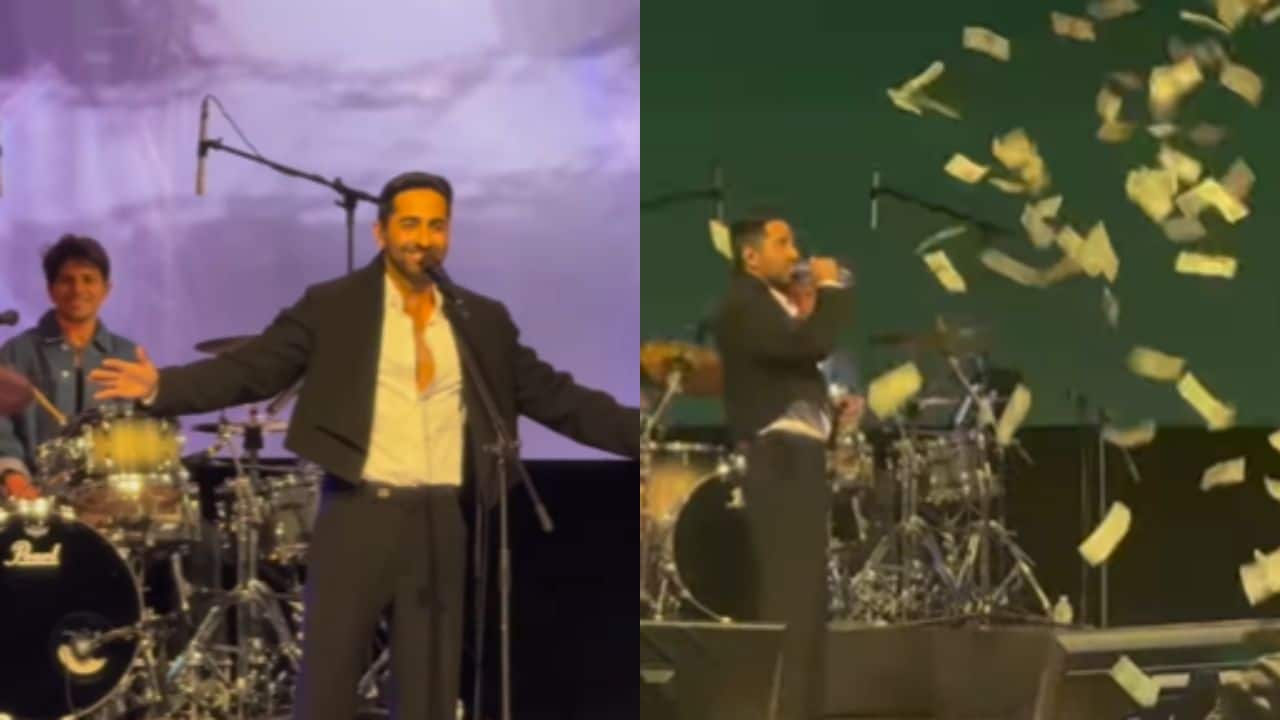 Ayushmann's NYC concert goes viral as he requests fan to donate dollars thrown on stage, watch