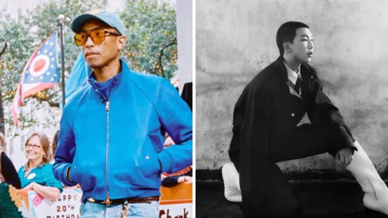 Pharrell Williams addresses long-awaited collaboration with BTS' RM