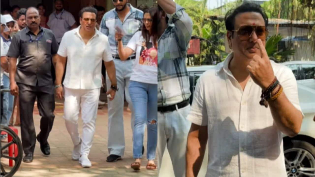 Govinda shares latest health update after bullet accident as he casts vote with a slight limp