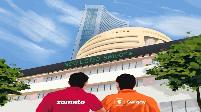 Zomato shares have fallen 17% in three days and Swiggy is down 11% in two days.