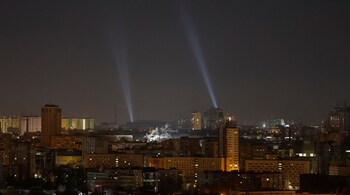 Russia's missile attack on Kyiv kills one, sparks fires, says Ukraine