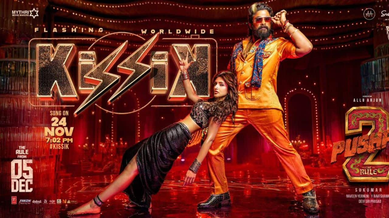 Get ready to groove with 'Kissik' from Pushpa 2: The Rule, featuring Allu Arjun and Sreeleela