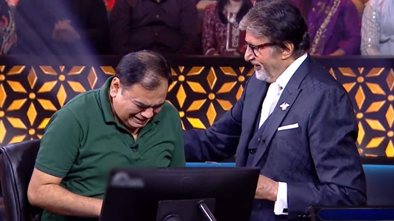 KBC 16: Contestant Kunwar Nishat Khalid Khan gets teary-eyed as he takes the hot seat; says ‘call from the show came when my daughter was born’