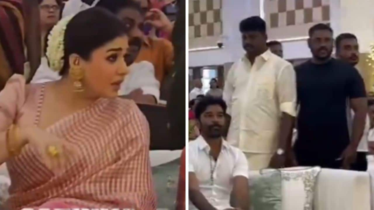 Dhanush And Nayanthara Avoid Each Other As They Attend The Wedding Of ...