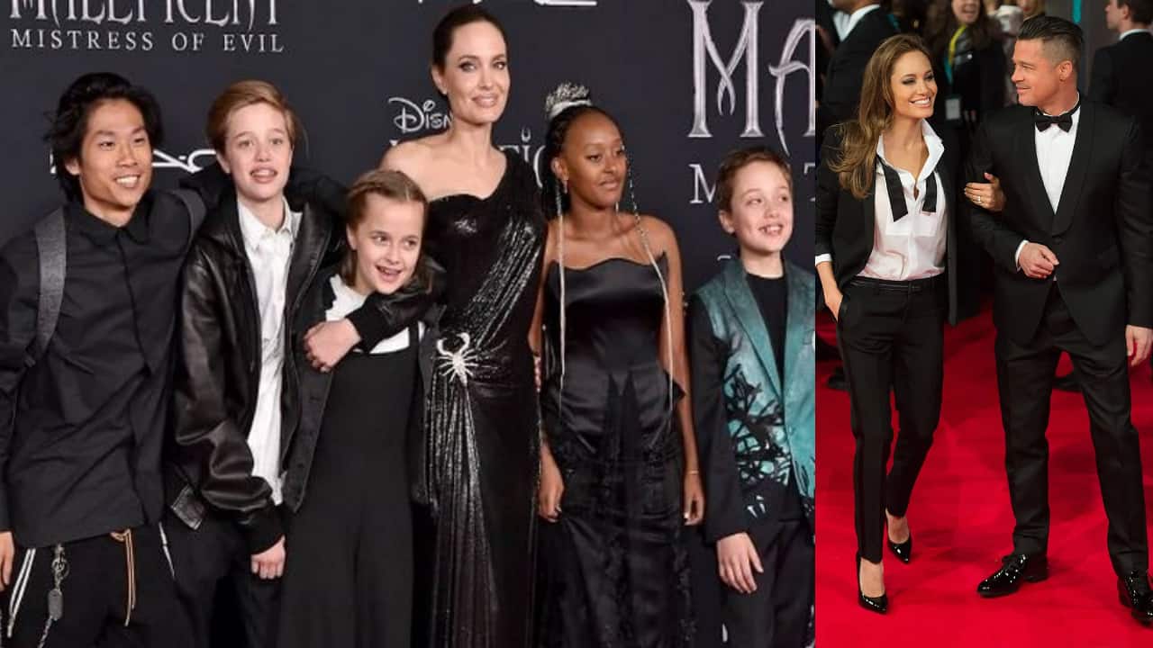 Angelina Jolie reveals all her six kids are with her ex-husband Brad Pitt, says, "none of my kids want to be in front of the camera"