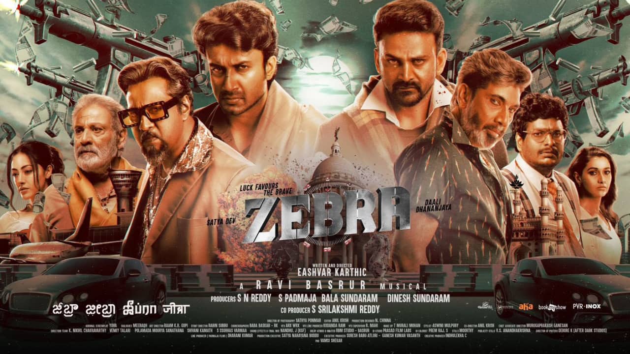 Zebra twitter review: Netizens praise Satyadev and Daali's performances, calls second half of the film 'mind-blowing'