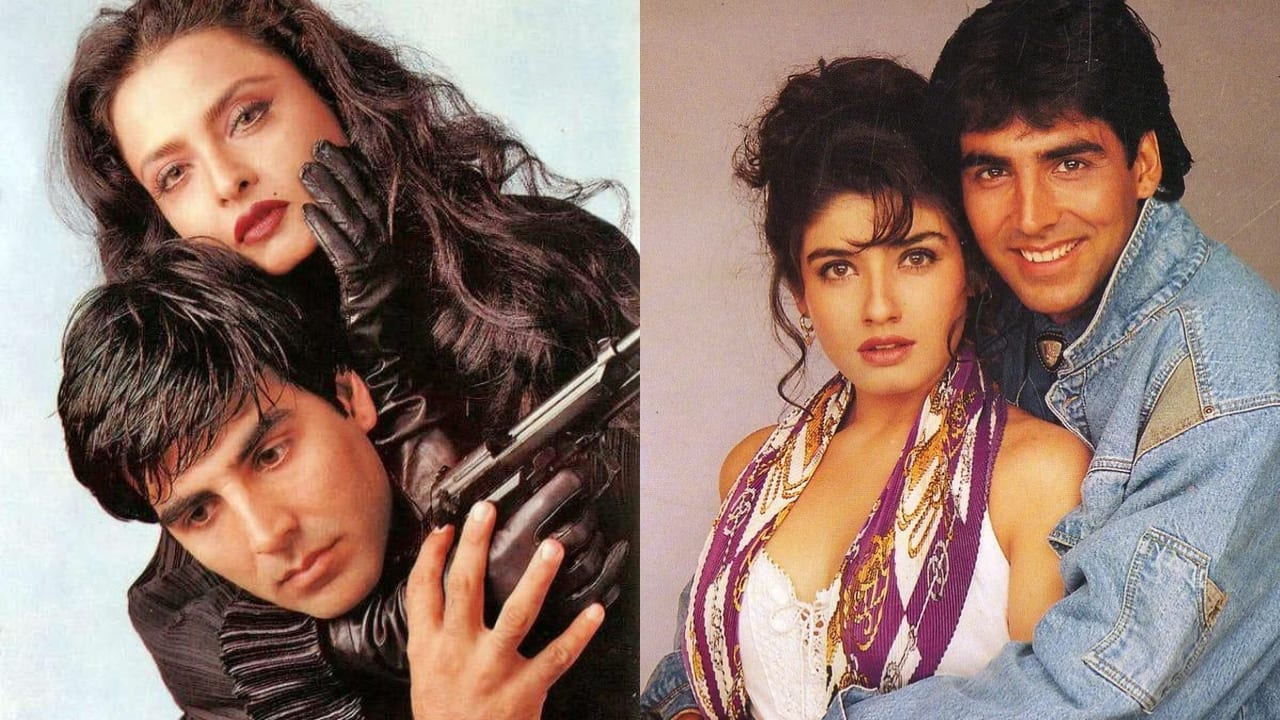 When Akshay Kumar and Rekha's alleged affair after his engagement with Raveena Tandon shocked fans