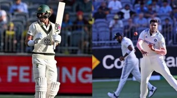 Harshit Rana frustrates Mitchell Starc with barrage of bouncers