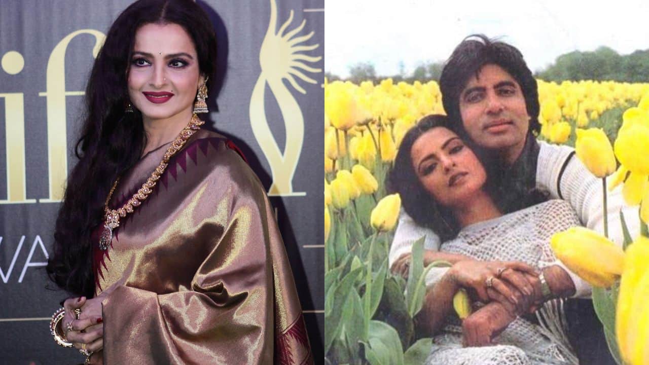 When Rekha agreed to having feelings for Amitabh Bachchan during Simi Grewal's show, said Duniya bhar ke pyaar aap le lijiyega....