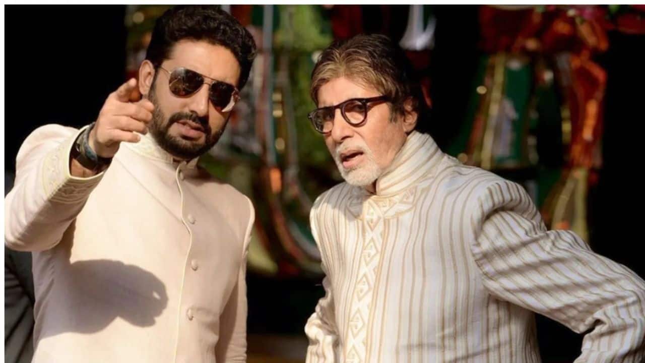 Abhishek Bachchan’s funny defense of why he’s a better actor than Amitabh Bachchan