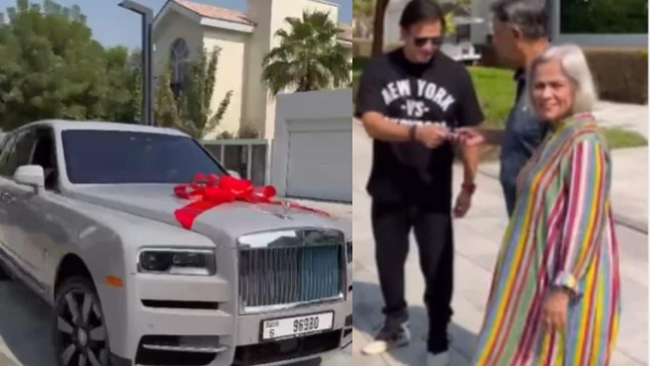 Vivek Oberoi Surprises His Family With A Brand-new Rolls Royce, Watch