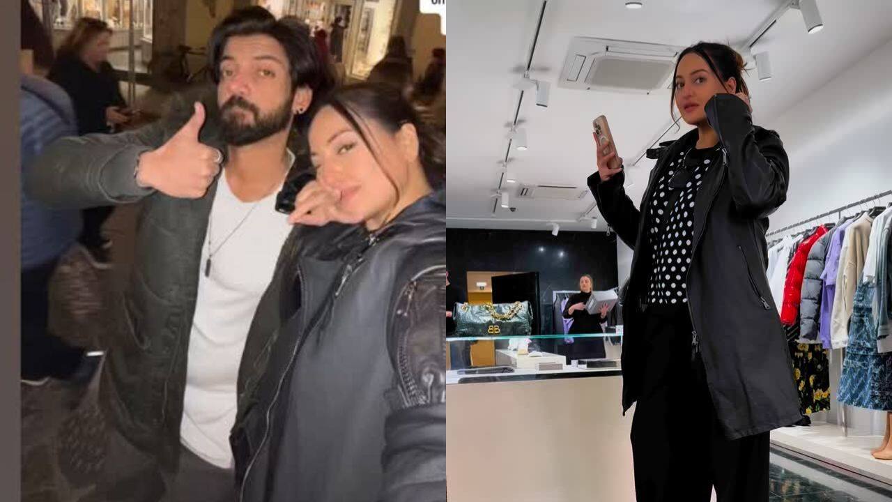 Sonakshi Sinha and Zaheer Iqbal share glimpses from their Milan honeymoon - view pics