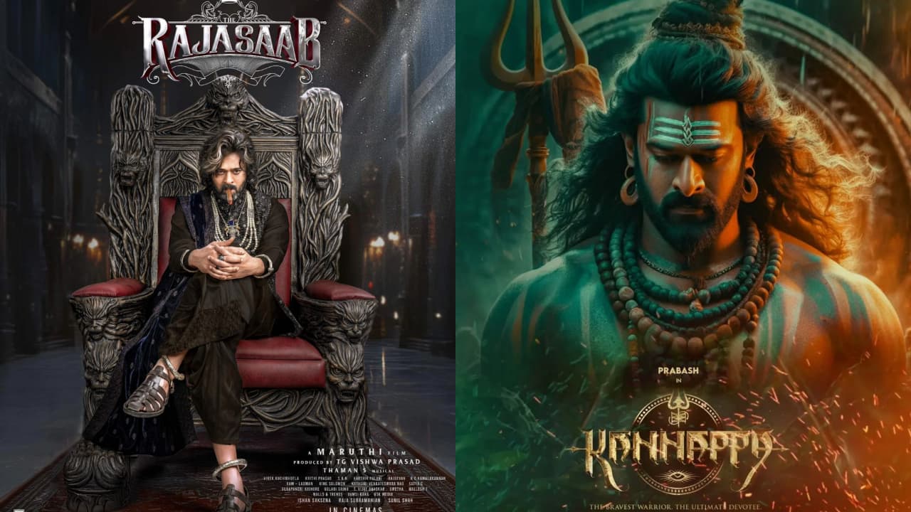 Prabhas' most-awaited films The Raja Saab and Kannappa are set to hit theaters in 2025 summer