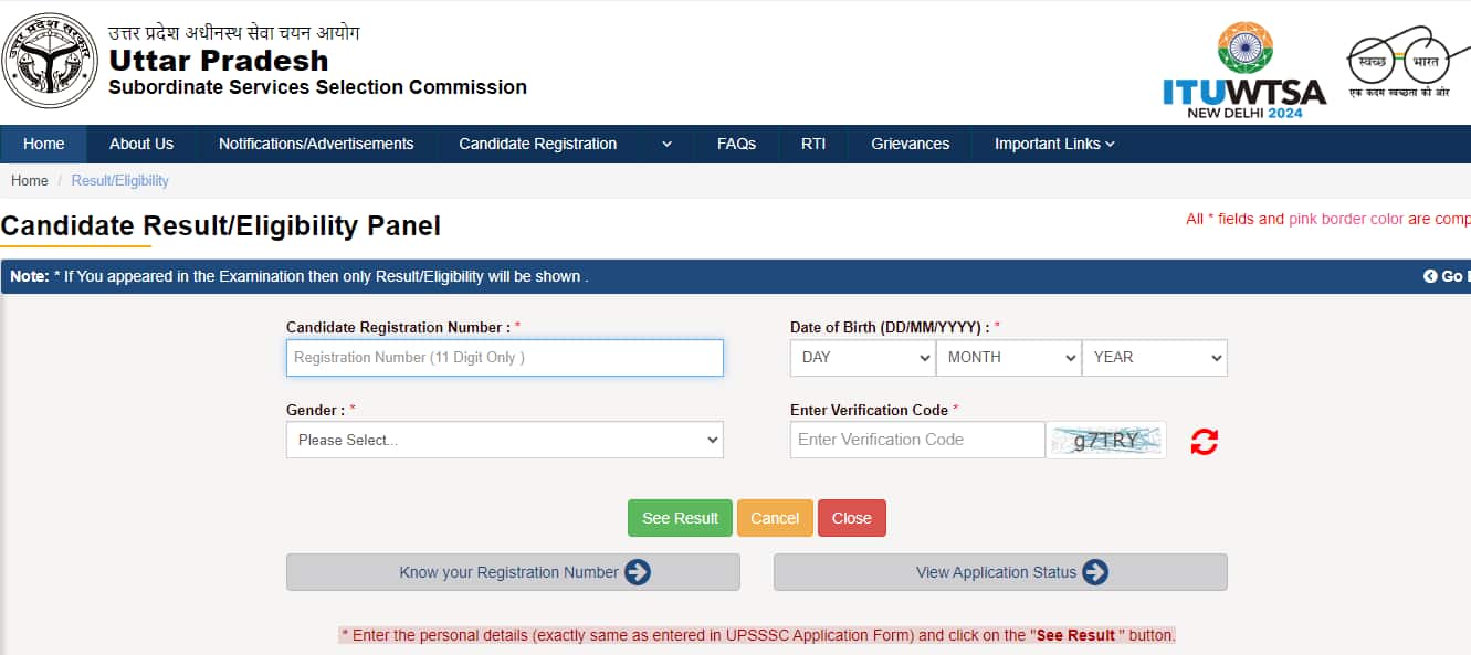 UPSSSC Mukhya Sevika Result 2024 declared @ upsssc.gov.in; direct link, cutoff here UPSSSC Mukhya Sevika Result 2024 declared @ upsssc.gov.in; direct link, cutoff here
