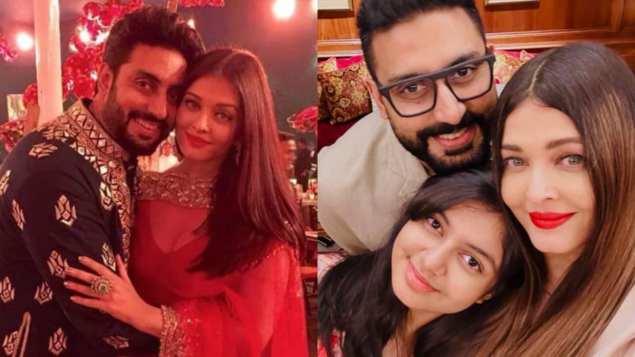 Amid divorce rumours, Abhishek Bachchan thanks wife Aishwarya Rai for being with their daughter Aaradhya when he is out for work: In my household, I’m lucky