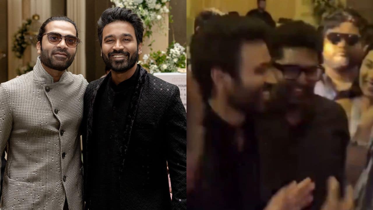 Dhanush, Sivakarthikeyan, Atlee dance together at producer Aakash Baskaran's sangeet, watch video