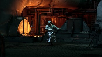 Germany's largest steelmaker is under pressure from cheaper Asian competitors, high power prices and a cooling global economy, leading to operating losses in four of the past five years.
