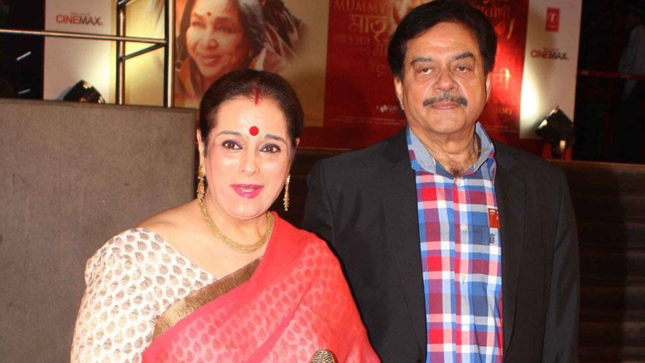 Shatrughan Sinha and Poonam Sinha