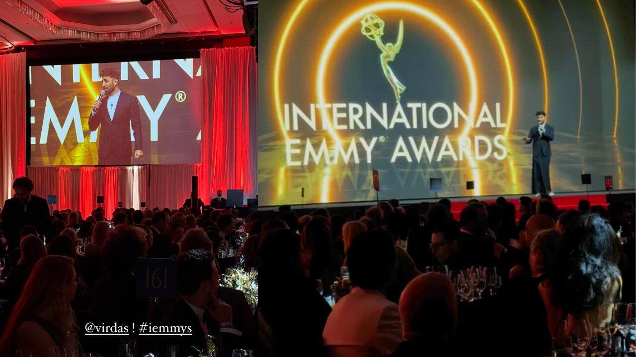 Vir Das' hosting in International Emmy Awards leaves audiences in splits, watch