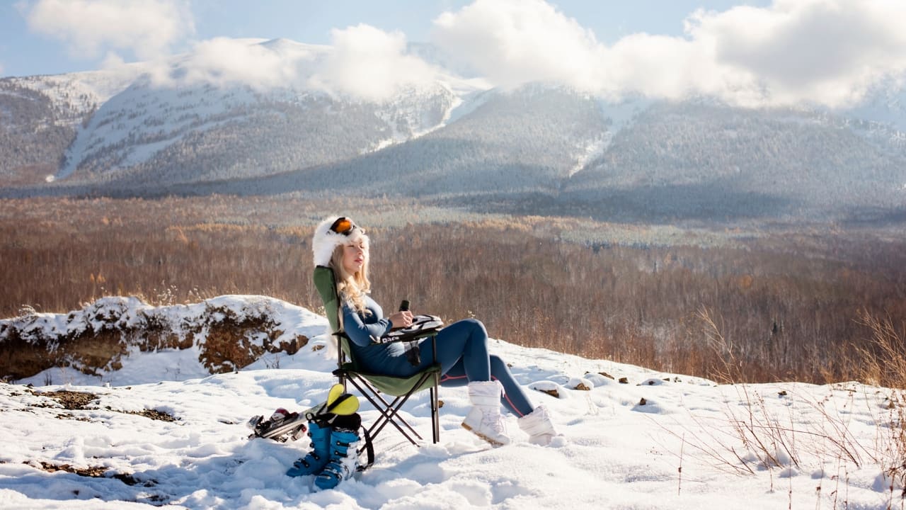 Kazakhstan, a winter landscape of snow-covered peaks and glittering skies, where nature meets serenity. (Image: Canva)