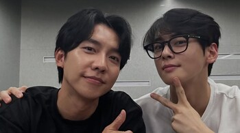 Cha Eun Woo and Lee Seung Gi