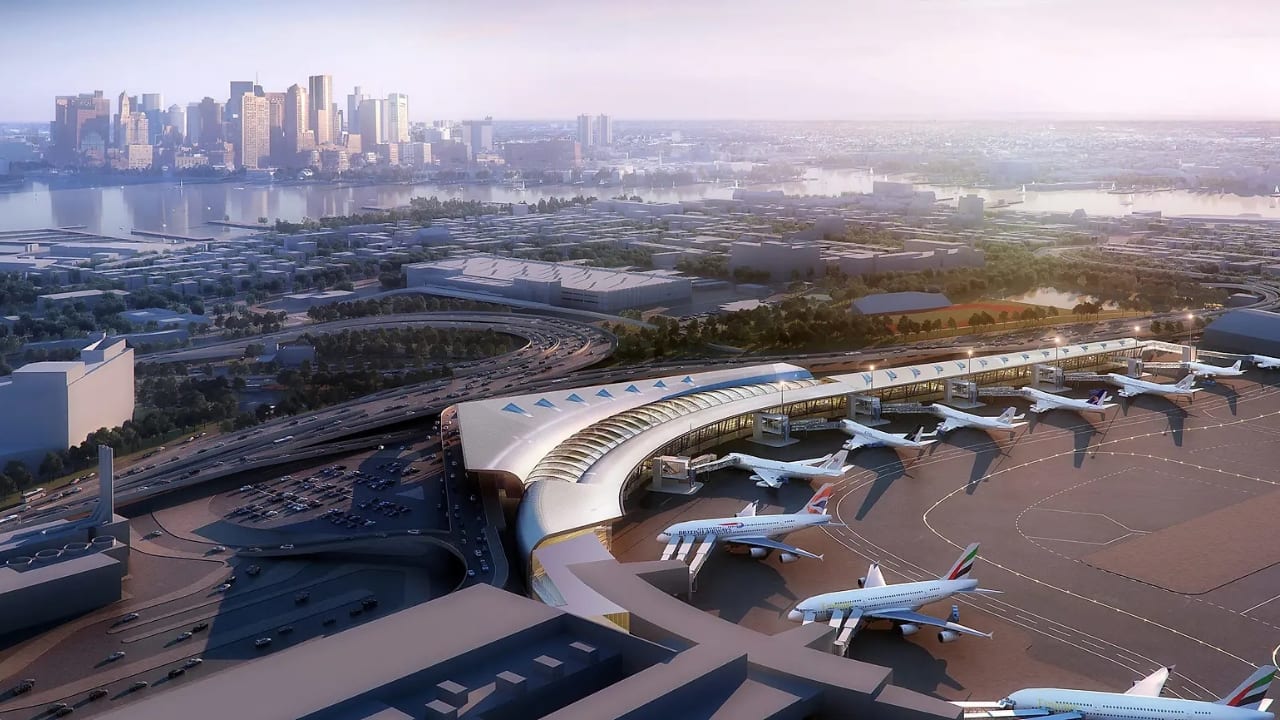 Logan International Airport, Terminal E, Boston (Image: KPF)