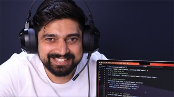 Hitesh Choudhary describes himself as a software engineer who has retired from the corporate life and is currently a full-time YouTuber. (Image credit: LinkedIn)