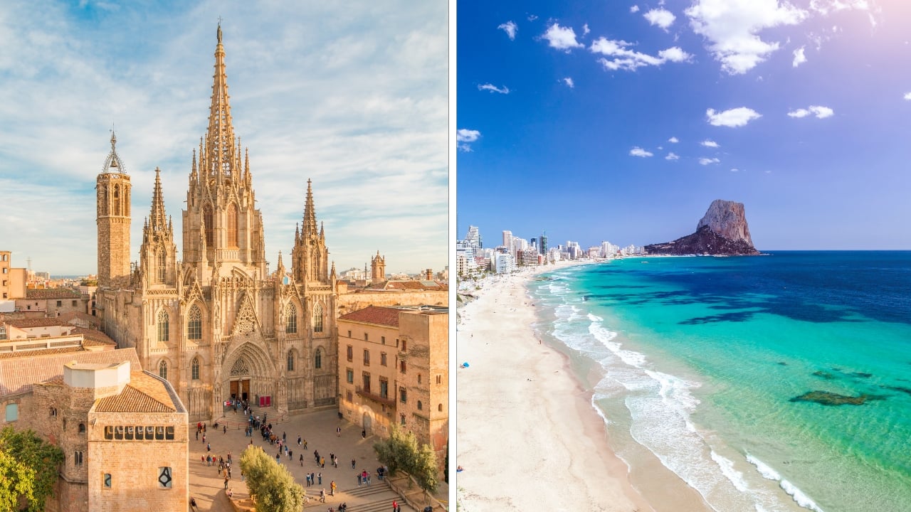 Avoid the bustling streets of Barcelona—Valencia offers stunning architecture and authentic charm. (Image: Canva)