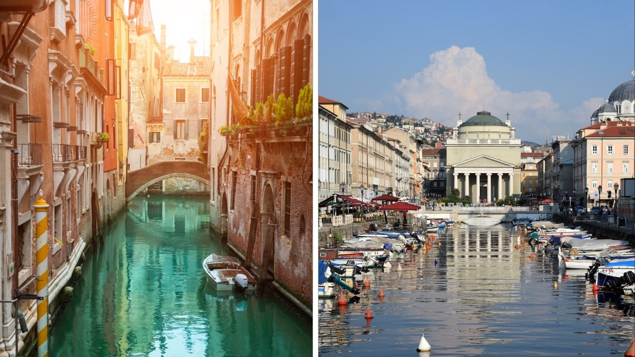 Skip Venice's tourist-packed canals and enjoy Trieste's blend of Italian and Austro-Hungarian culture. (Image: Canva)