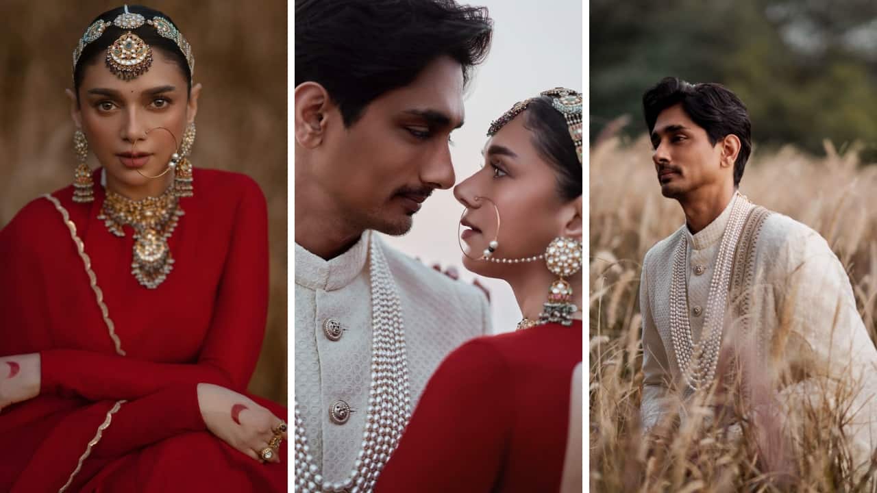Aditi Rao Hydari and Siddharth’s dreamy wedding photos from Rajasthan are relationship goals