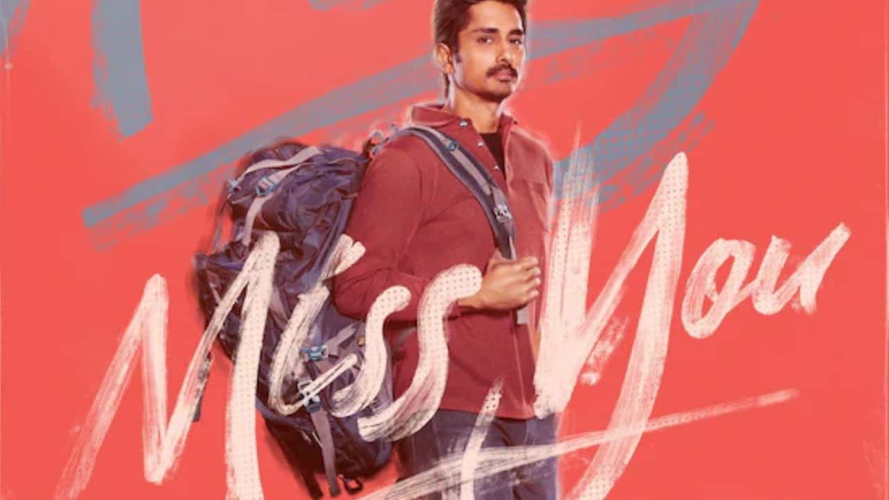 Siddharth's upcoming film Miss You postponed amid Chennai cyclone warning