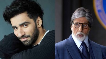 Avinash Tiwary and Amitabh Bachchan