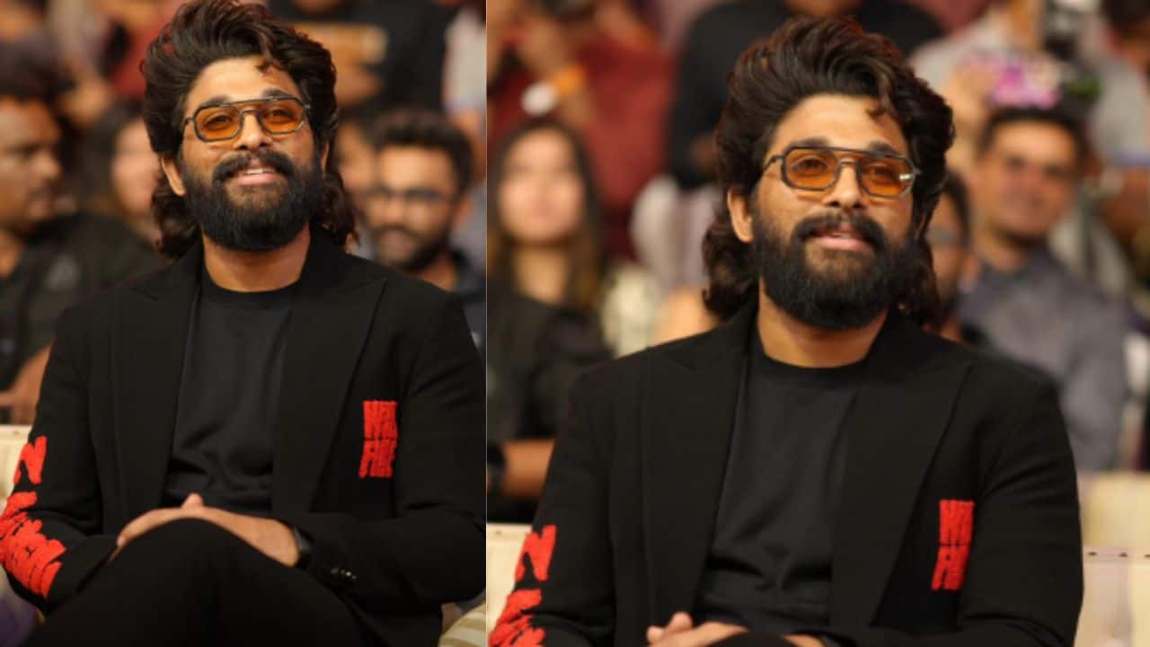 Allu Arjun steals the show at 'Pushpa 2: The Rule' press meet in Mumbai, watch