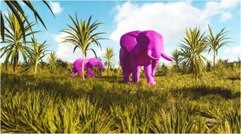 pink elephant test