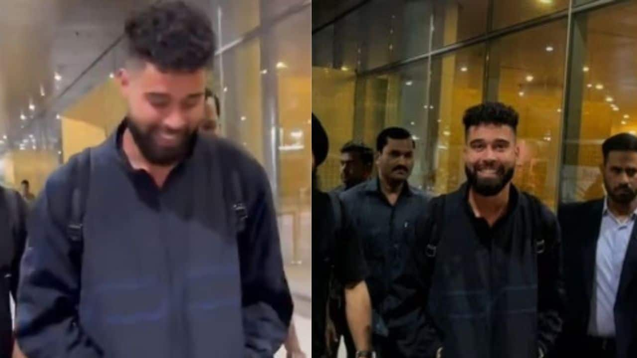 AP Dhillon Arrives At Mumbai Airport Ahead Of His Brownprint India Tour