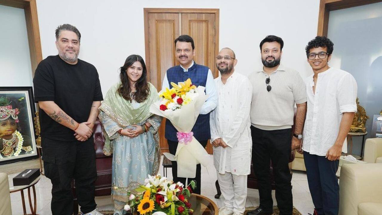 The Sabarmati Report team meets Devendra Fadnavis to celebrate success and victory