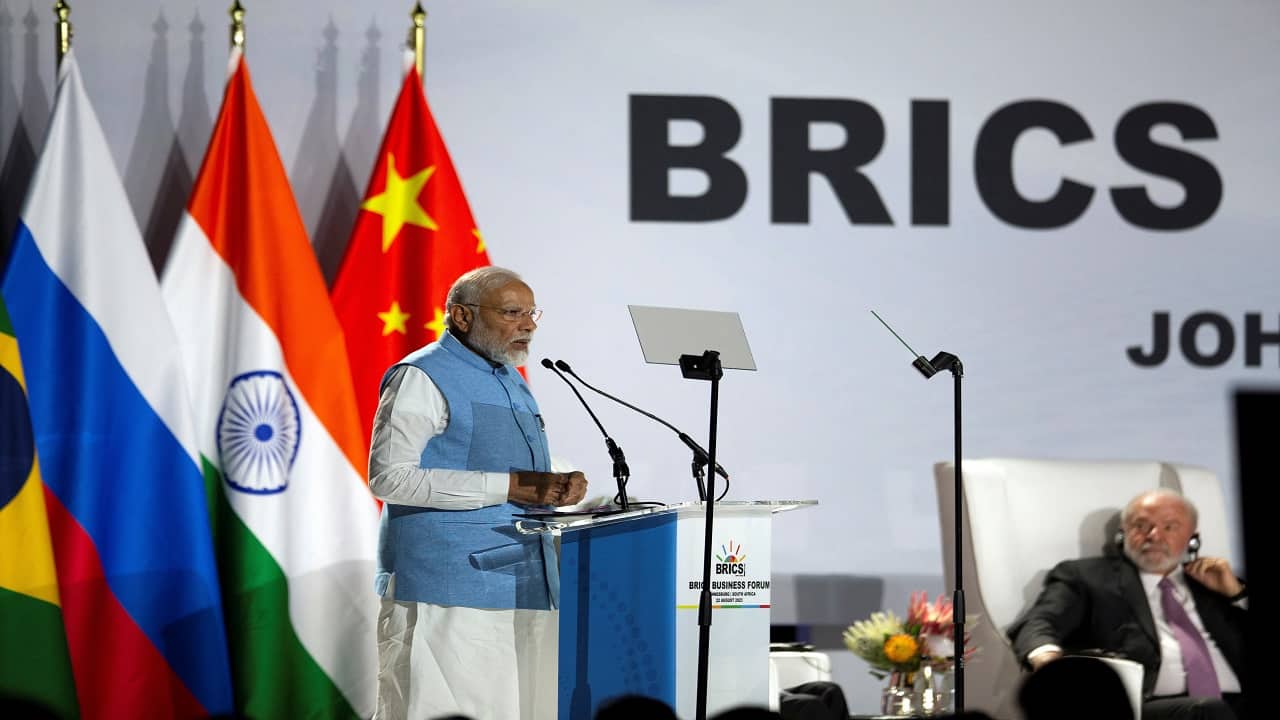 India calls for dismantling export controls among BRICS members