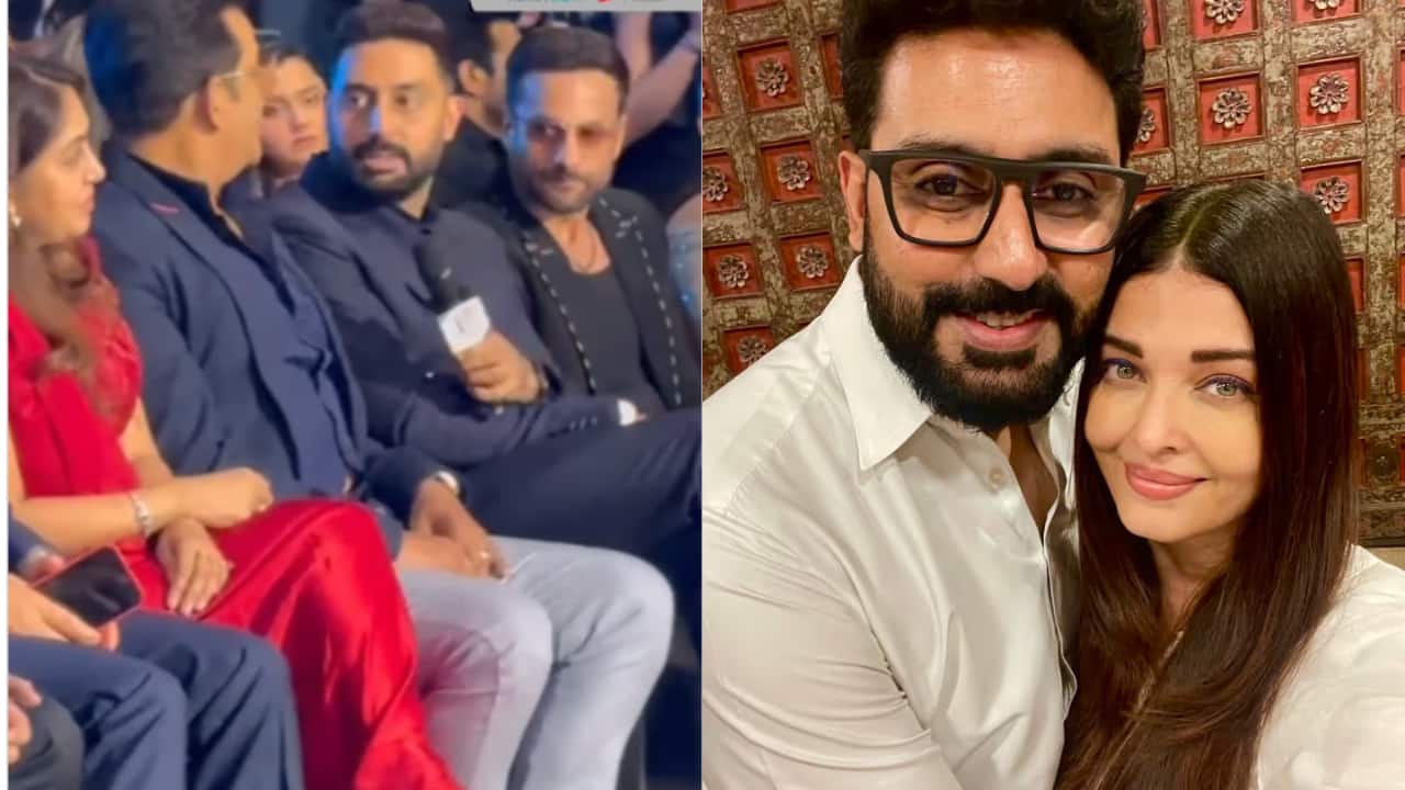 Amid divorce rumours with Aishwarya Rai, Abhishek Bachchan shares an advice to married men at Filmfare OTT awards: Do as your wife says