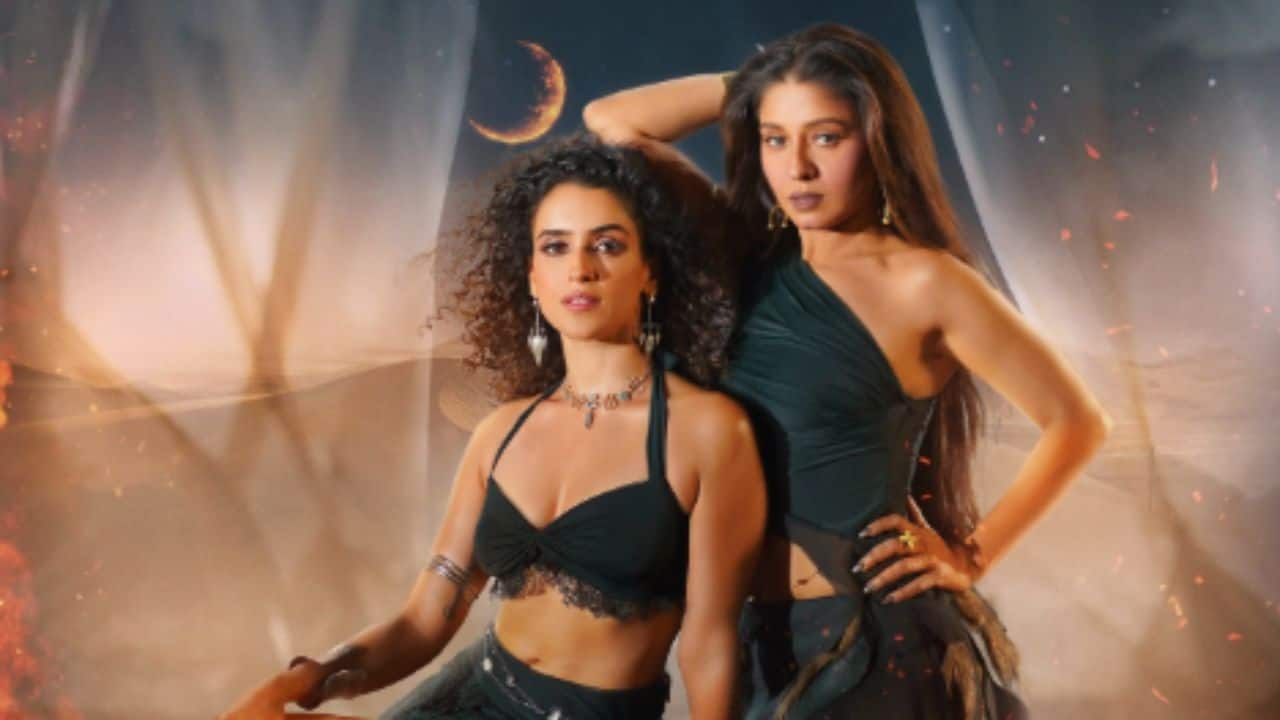 Sanya Malhotra reveals the fiery poster of her upcoming music video ‘Aankh’
